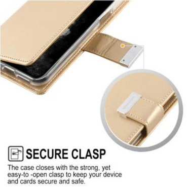 iPhone 12 Pro Max Compatible Case Cover With Mercury Rich Dairy-Gold